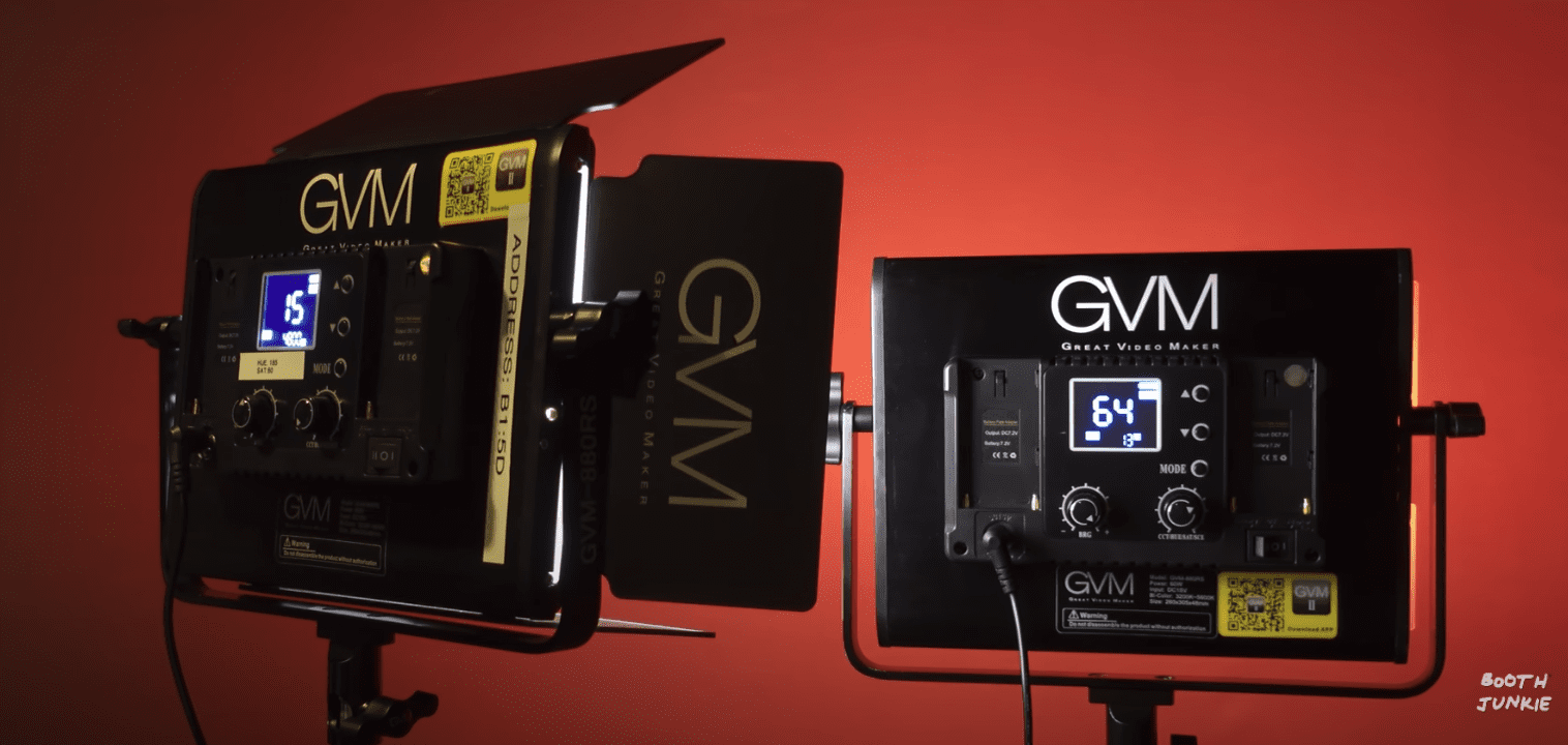GVM 880 RS Multifunction LED Light Kit lights: Video and Film Lighting Kit